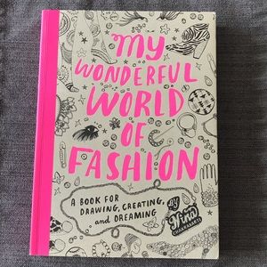my wonderful world of fashion coloring book nina